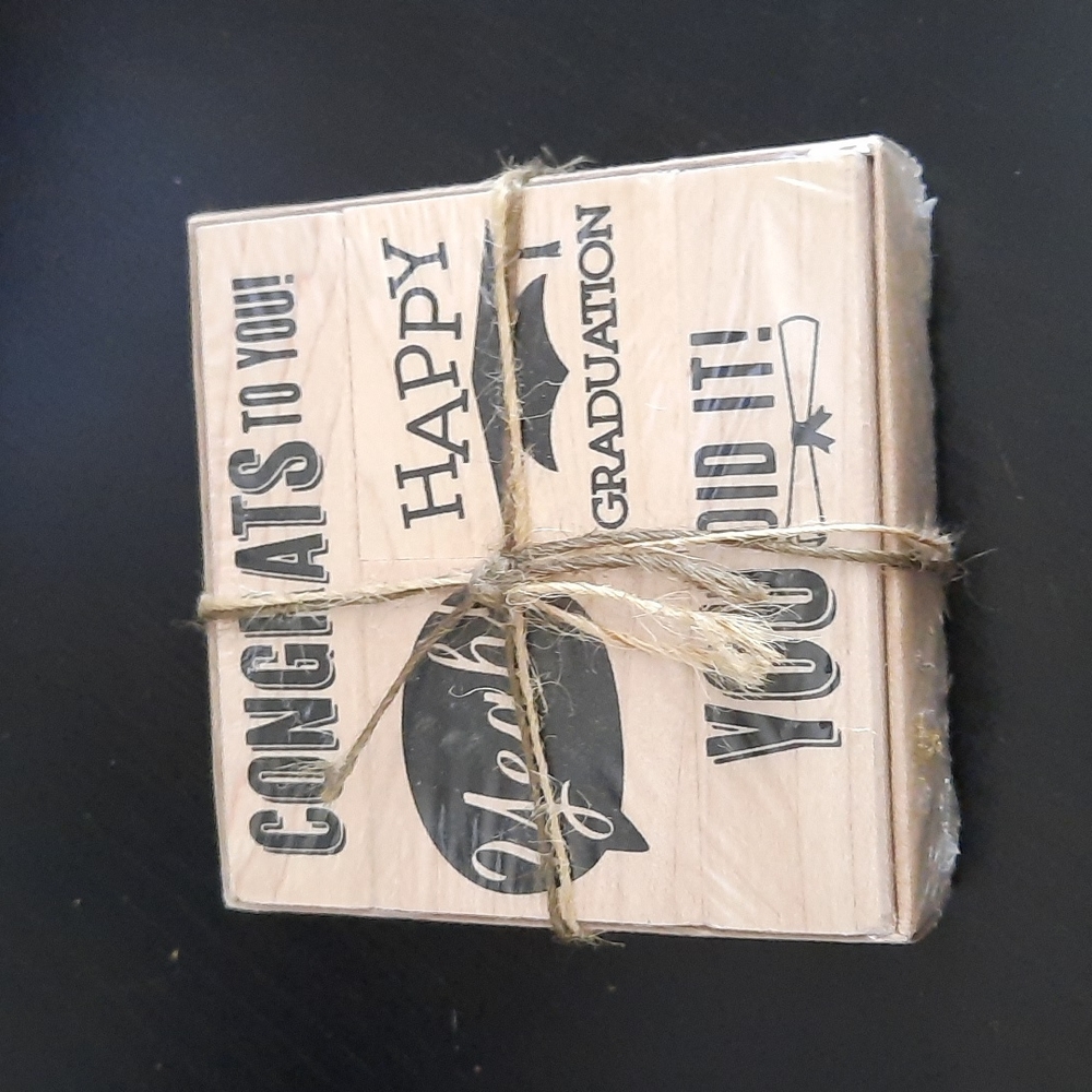 Happy Graduation Stamp set.